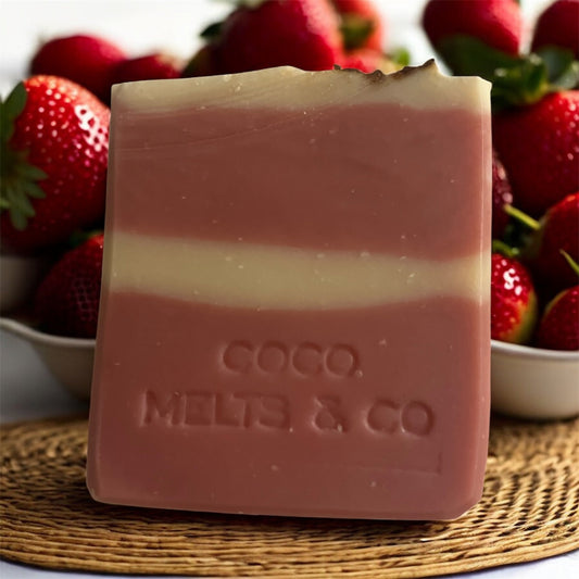 Goat Milk Soap - Strawberry Monoi