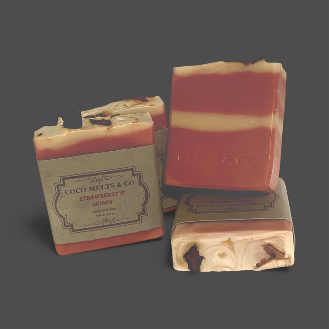 Goat Milk Soap - Strawberry Monoi